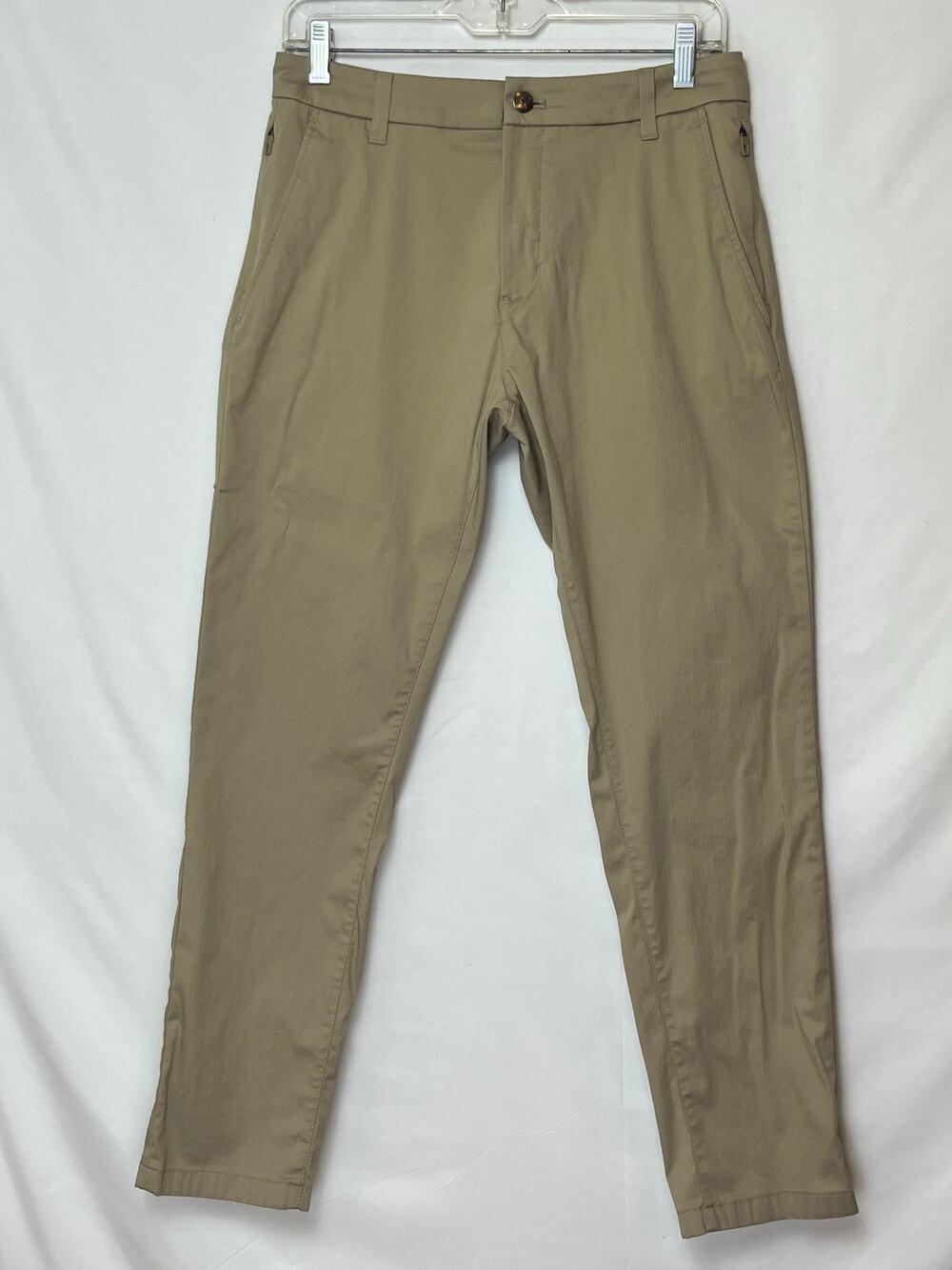 Birddogs Men's 30x30 Tan Boomstick Pants Stretch Lined Chino Trousers Casual